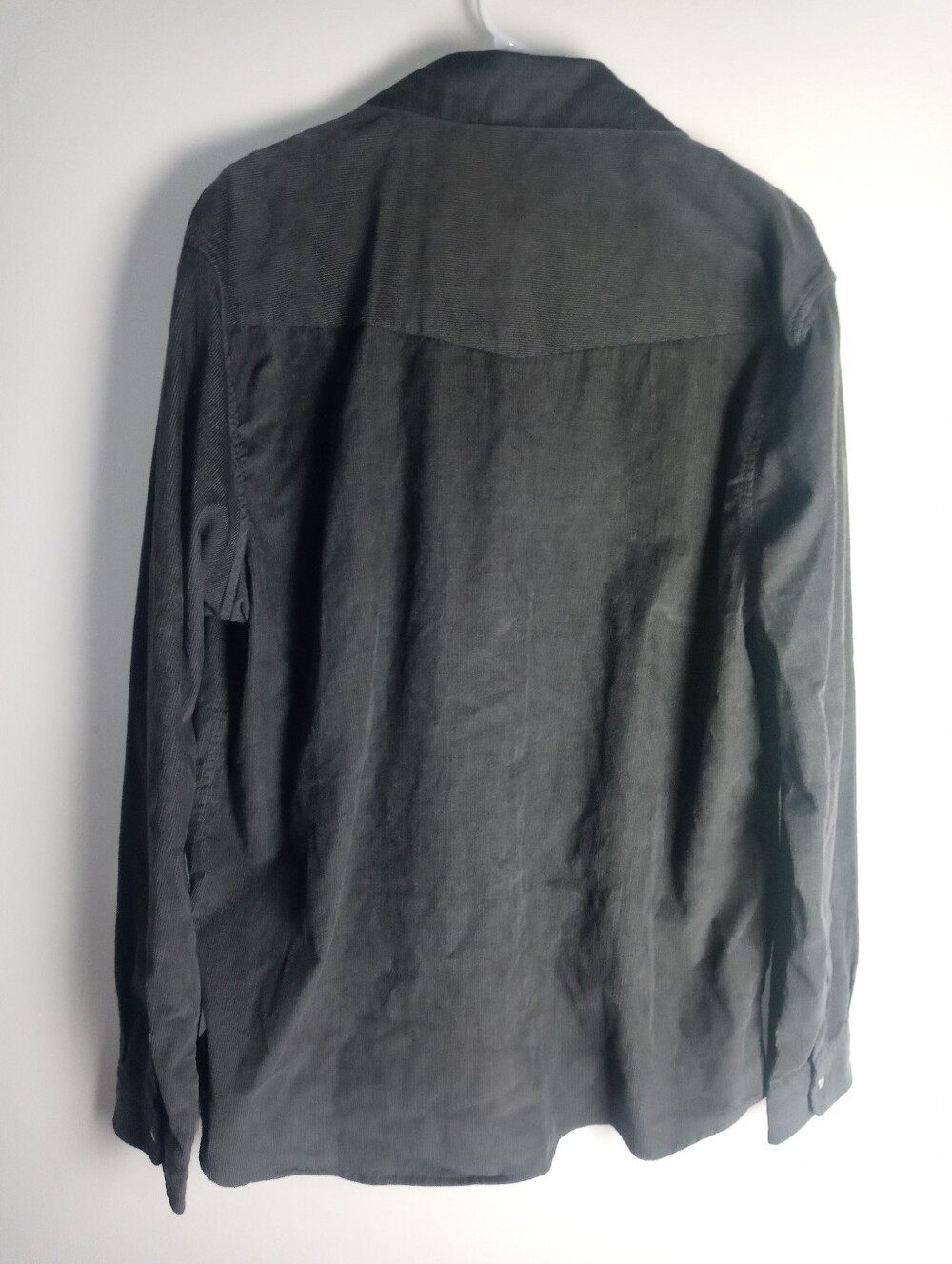 Men's Criquet Corduroy Pearl Snap Shirt Size L - Picture 12 of 15